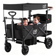 ROVIQUE All-Terrain Wagon Stroller for 2 Kids