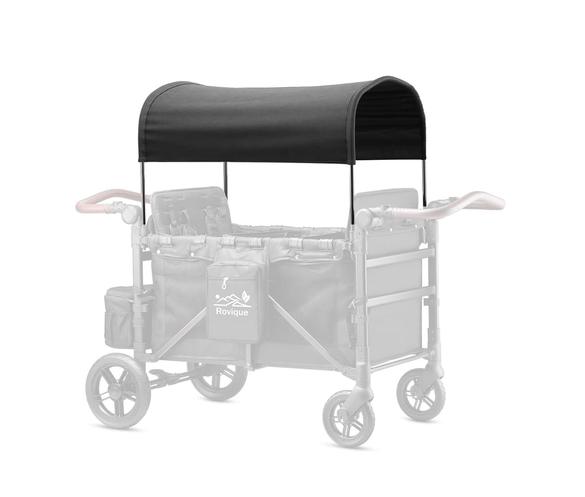 ROVIQUE Wagon Canopy | UPF50+ Sun Shade for Stroller Wagons