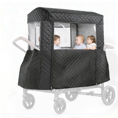 ROVIQUE Winter Cover | Waterproof Protection for Stroller Wagons