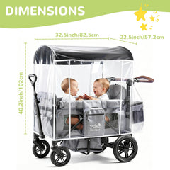 ROVIQUE Wagon Rain Cover | Waterproof Weather Protection