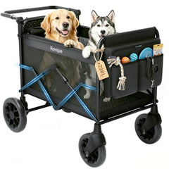 ROVIQUE Heavy-Duty Pet Stroller for Large Dogs